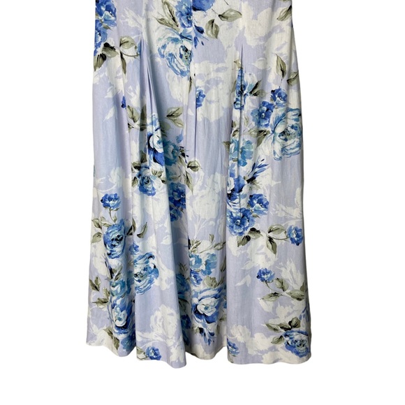 Willow Raissa Fit & Flare Floral Bustier Midi Dress Size Large - Picture 7 of 12